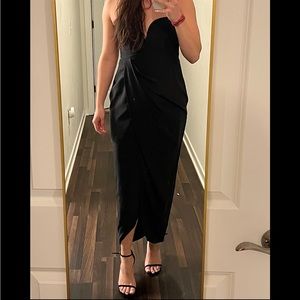 Zimmermann Strapless Drape Maxi Dress Size 3